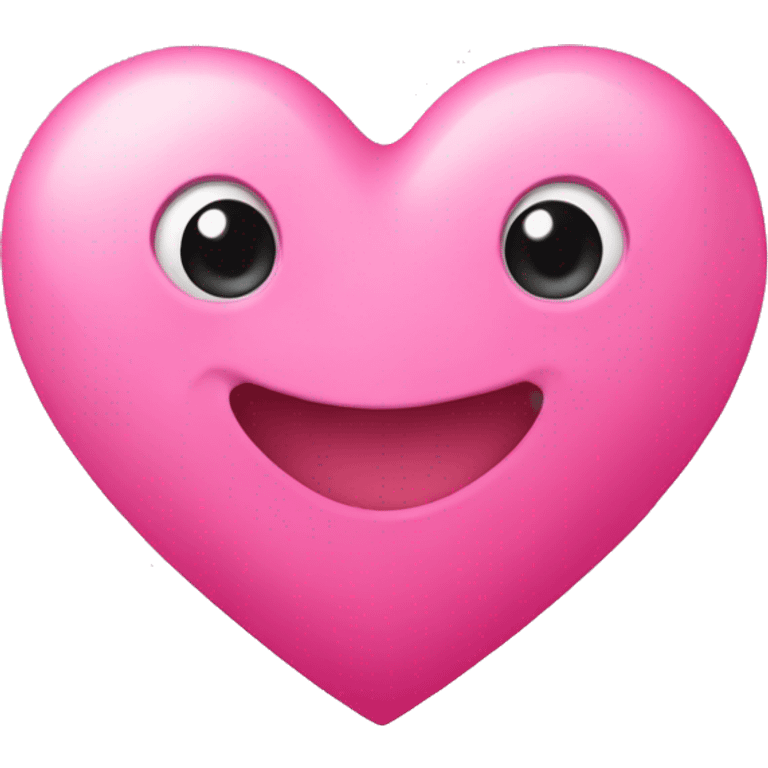 Heart with pink colore emoji