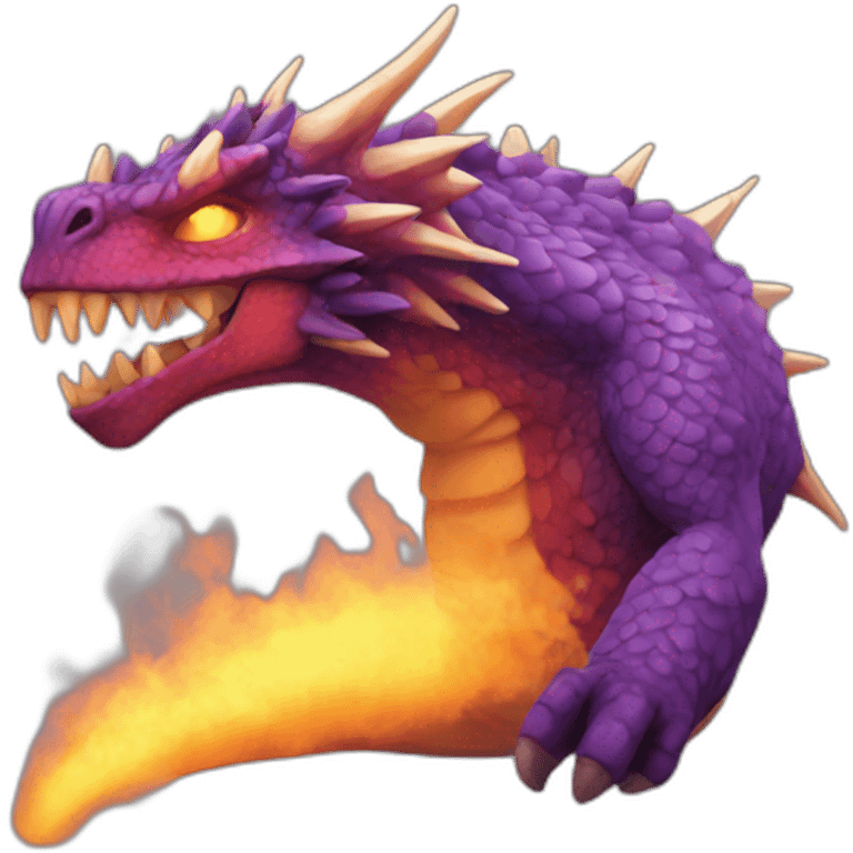 Mega dracaufeu emoji