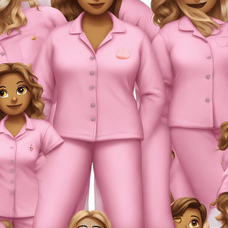 Pyjamas pink women emoji