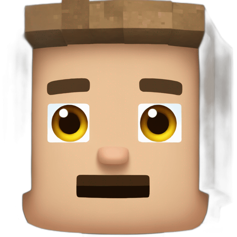 Steve Minecraft emoji