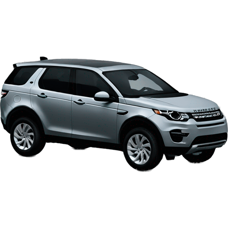 Land rover discovery sport gray emoji