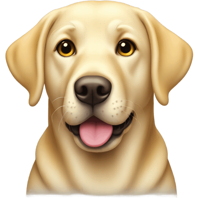 yellow labrador retriever emoji