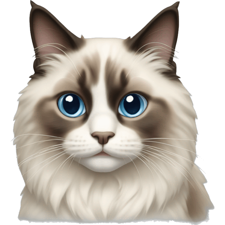 Ragdoll cat emoji