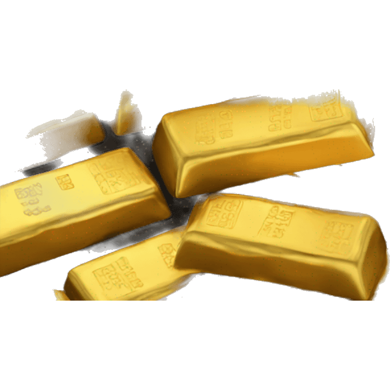 Gold bars emoji