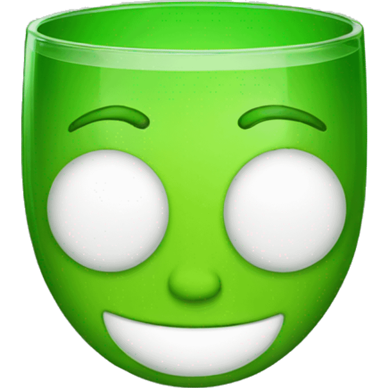 Verre vert emoji