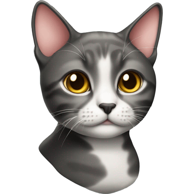 Exotic short hair cat emoji