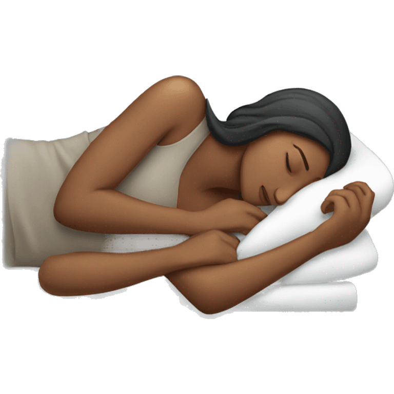 Woman sleeping emoji