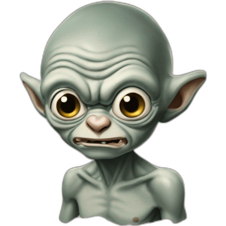 Gollum as Philadelphia eagle logo emoji