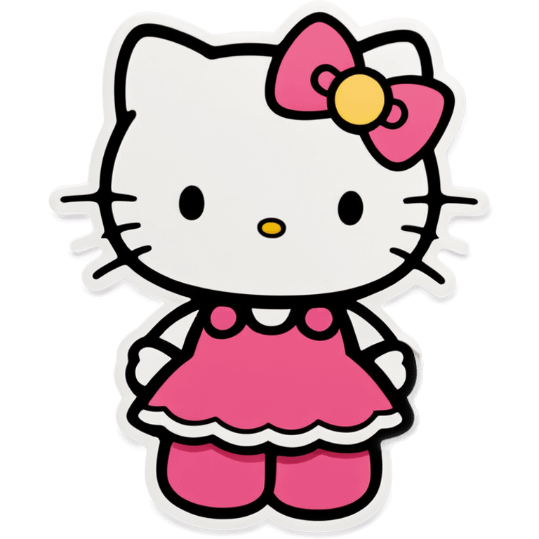 Hello kitty emoji