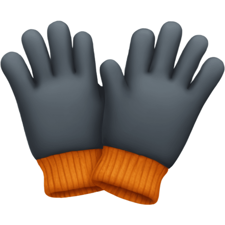 Warm gloves  emoji