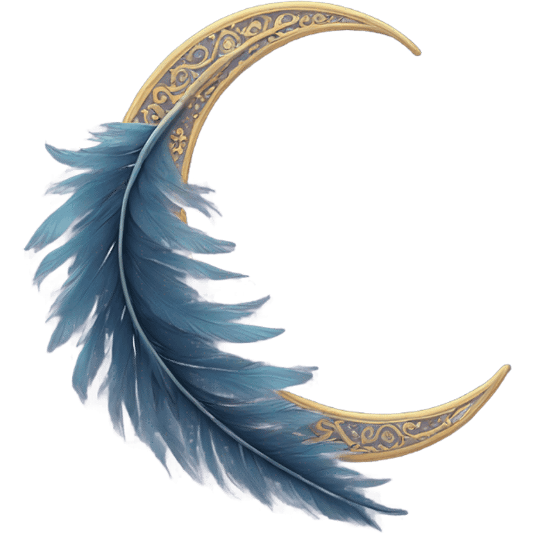 winged moon emoji