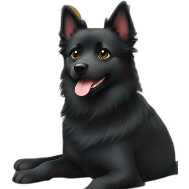 Schipperke in Spain emoji