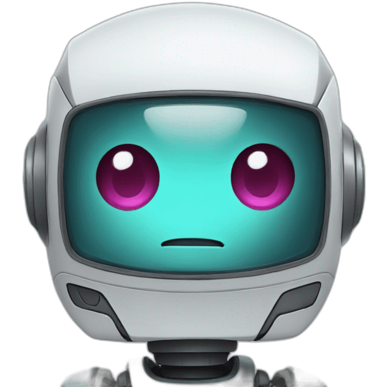 cute robot emoji