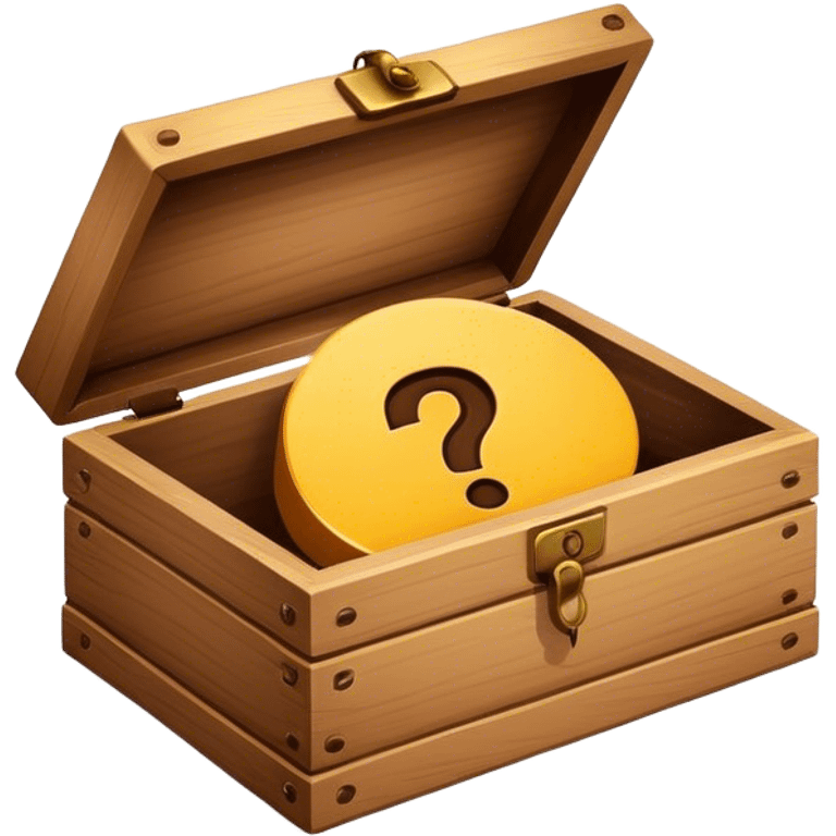 box with "?"  emoji