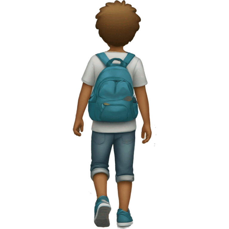 boy walking emoji