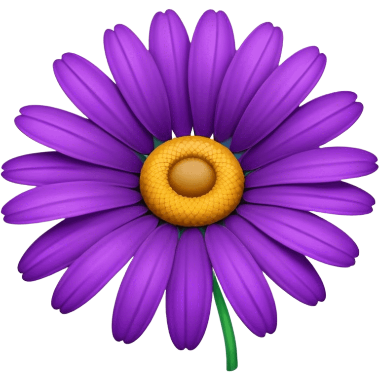 daisy purple emoji