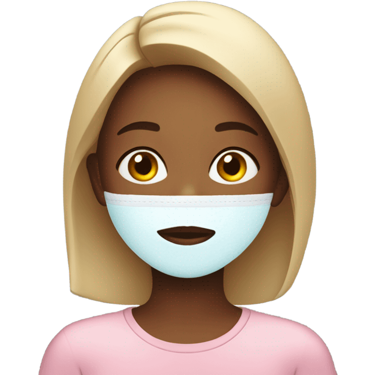 Skin care girl  emoji