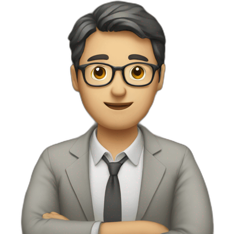 study man with books emoji