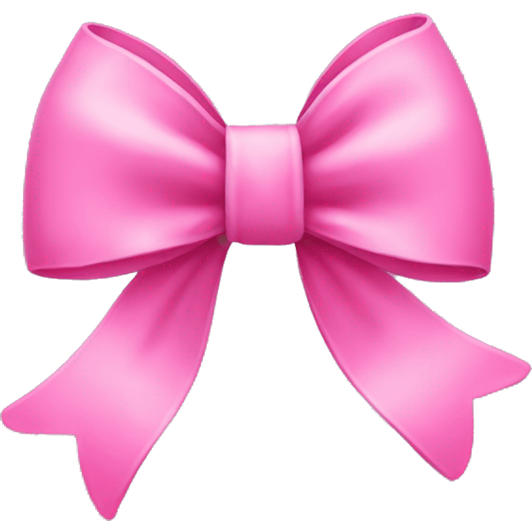 Pink bow emoji