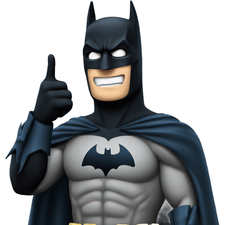 batman pointing right emoji