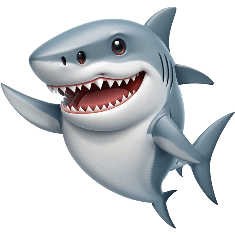 Shark giving thumbs up emoji