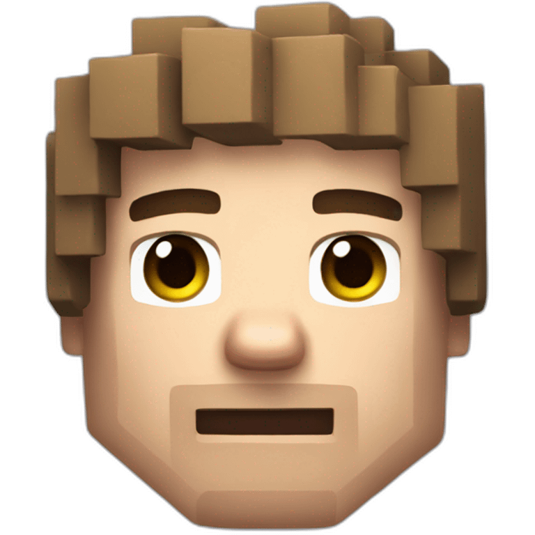 steve from minecraft emoji