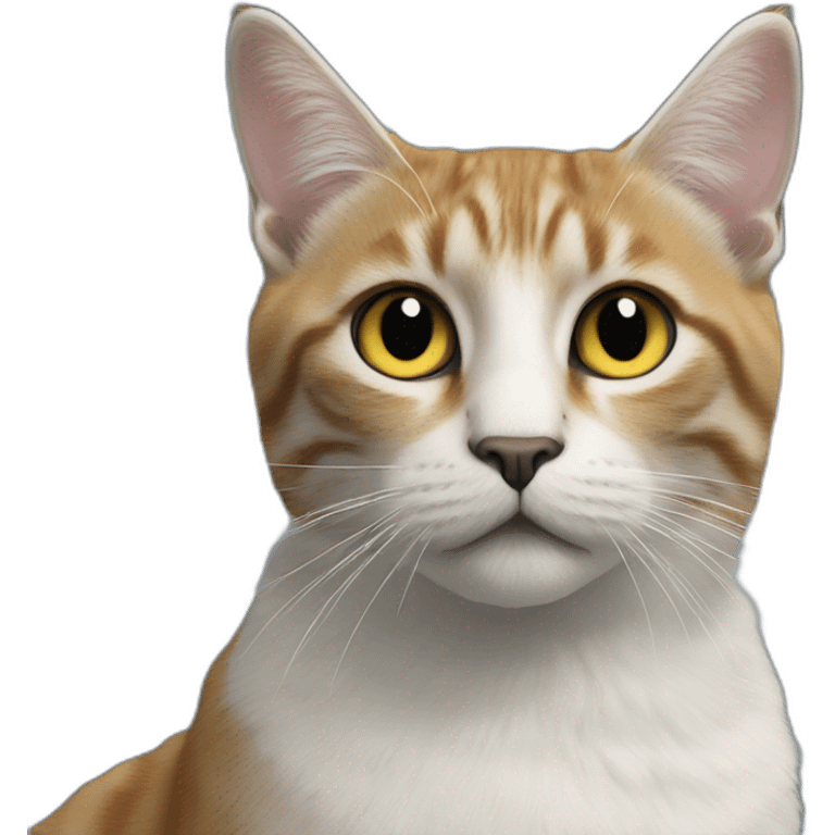 Ariane 5 on a cat emoji