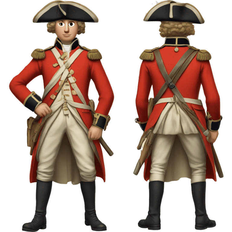 British red coat solider 1700 emoji