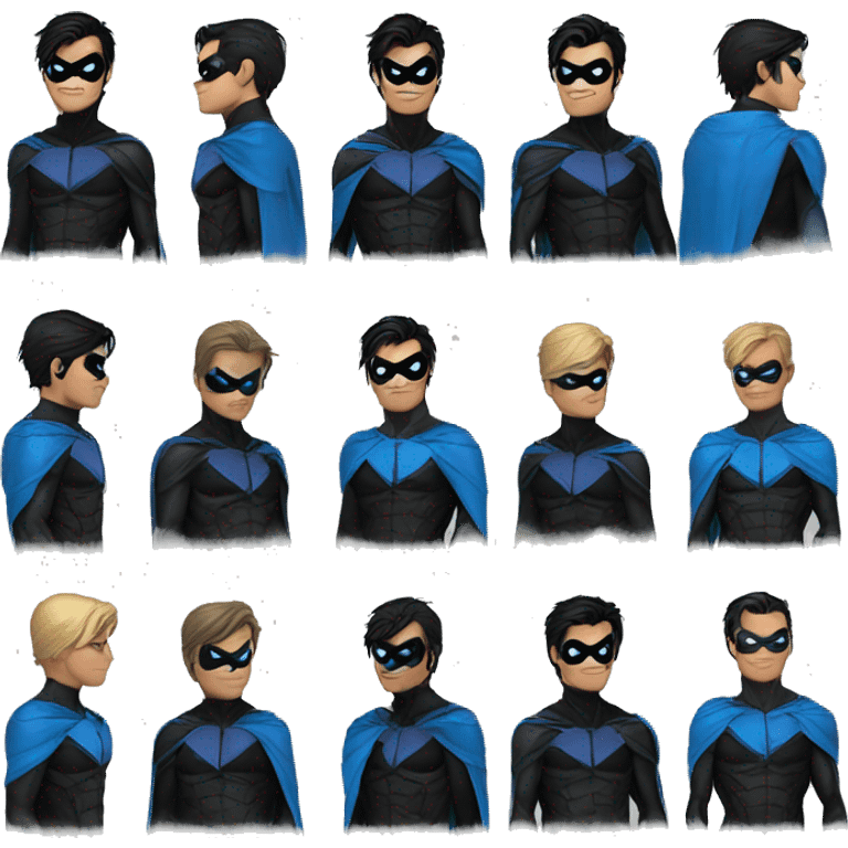 Nightwing (Dc) emoji