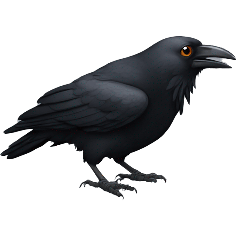 crow poops emoji