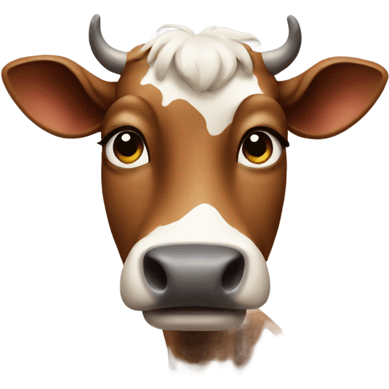 Cow emoji