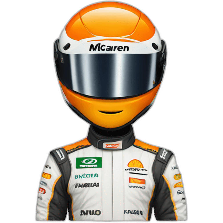 Formule 1 McLaren emoji