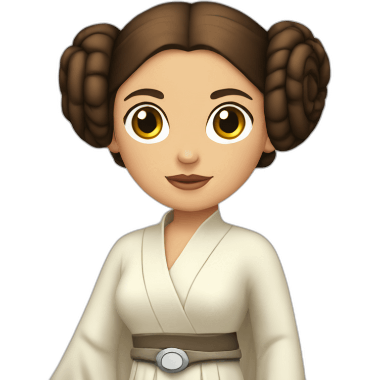 princess leia emoji