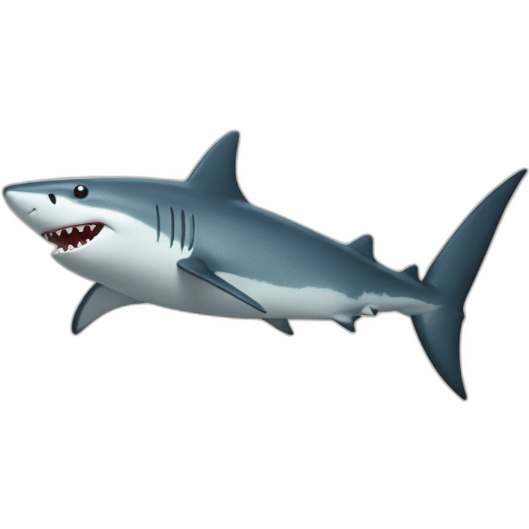 Requin avec une épée emoji