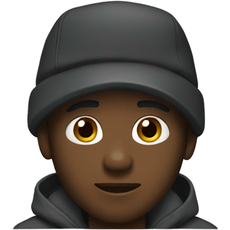 Black guy with Carhartt  emoji