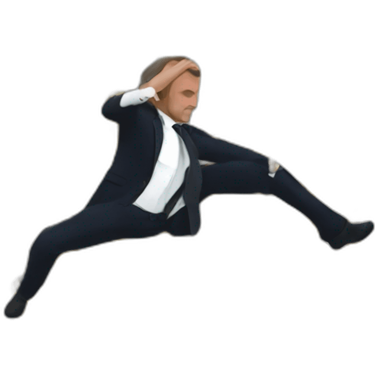 macron-dab emoji