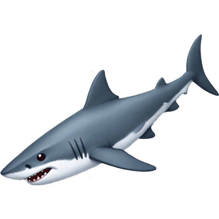 flying shark emoji