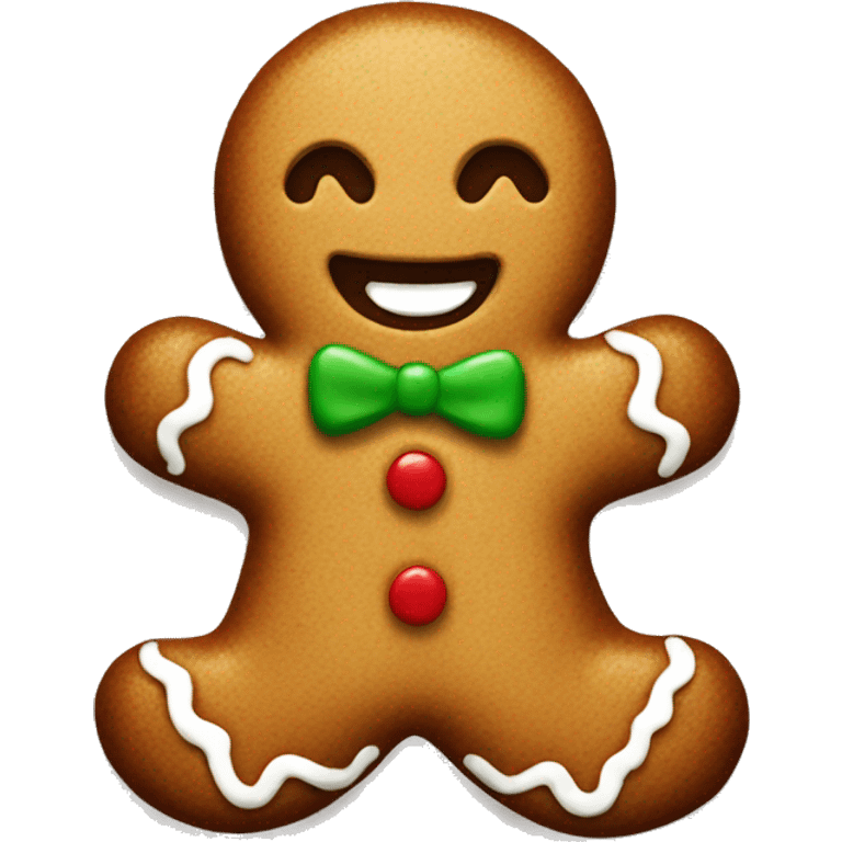 Gingerbread man  emoji