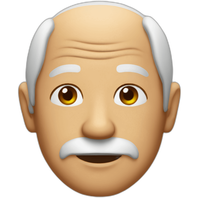 Old man in bikini emoji