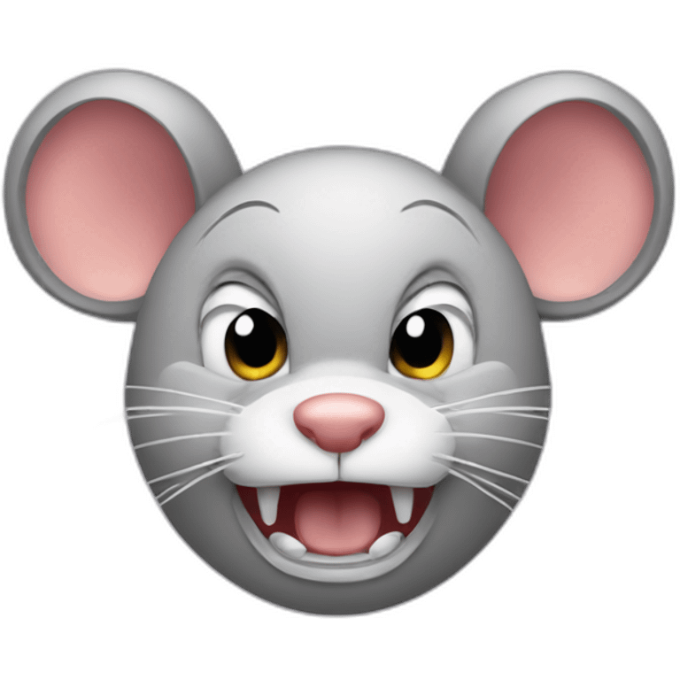 angry mouse emoji