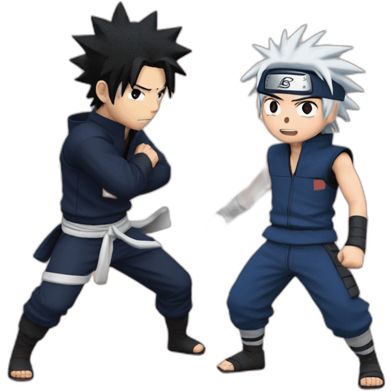 naruto vs sasuke emoji