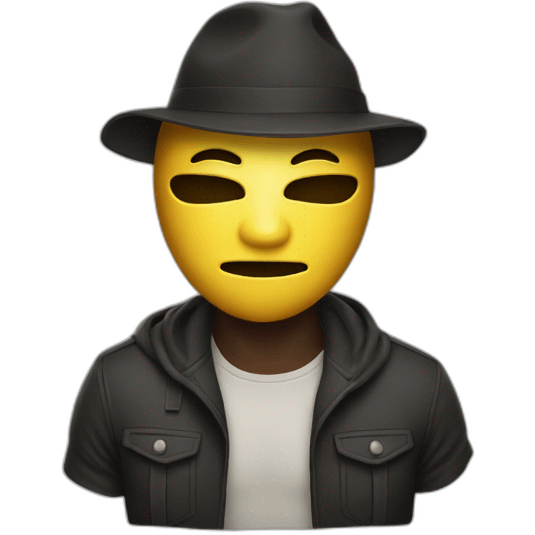 men in mask emoji