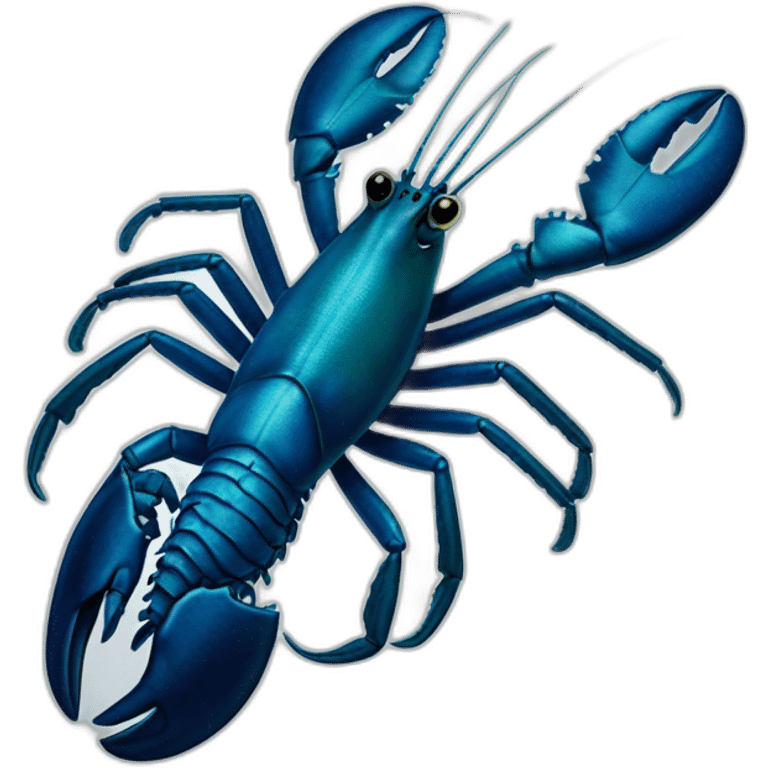 realistic blue lobster emoji