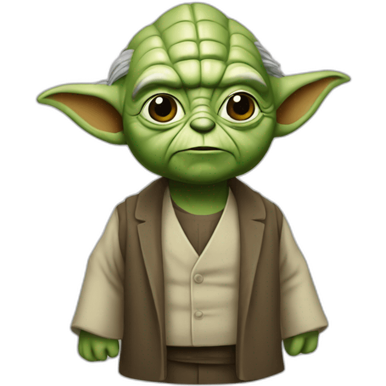 Yoda businessman emoji