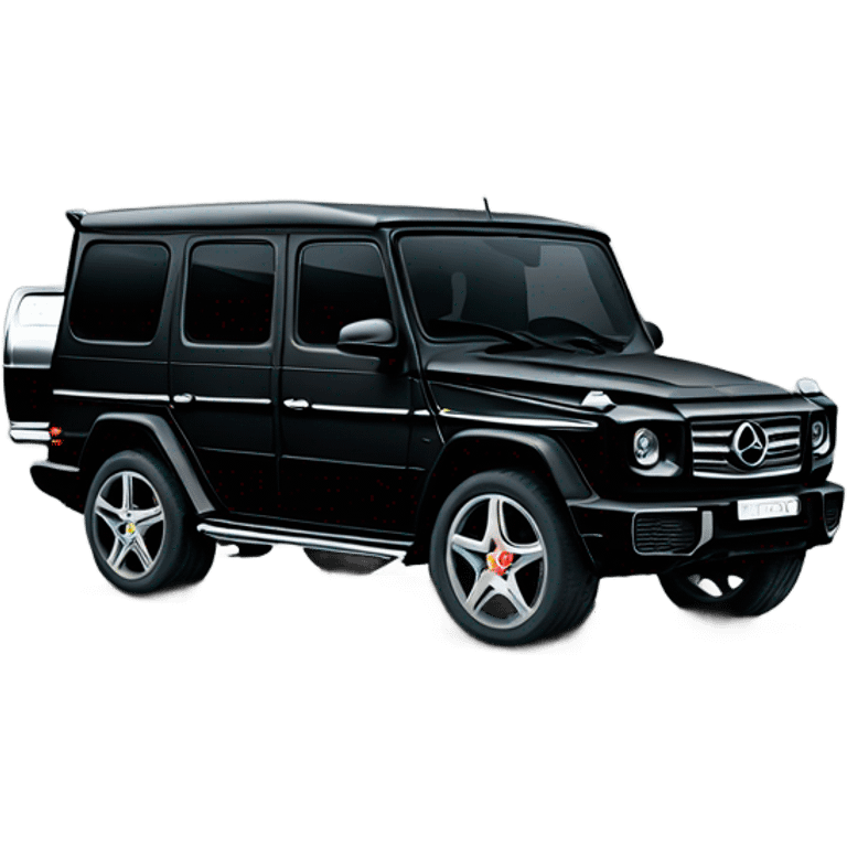 G wagon black emoji