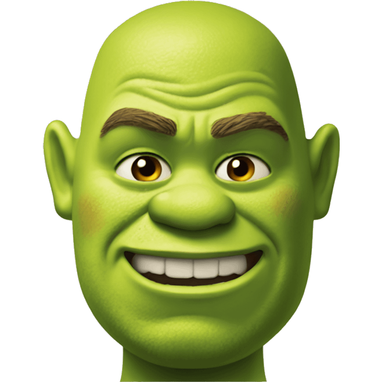 shrek bricked up emoji