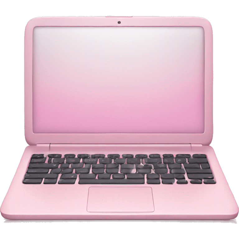 Soft Pink laptop 🩷 emoji