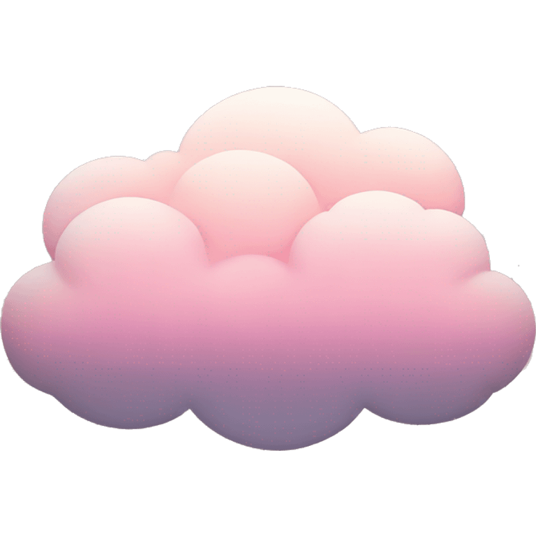 light pink cloud sunset emoji