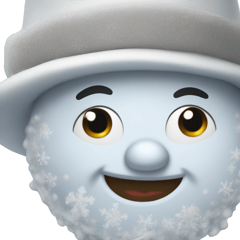 Frosty the snowman emoji