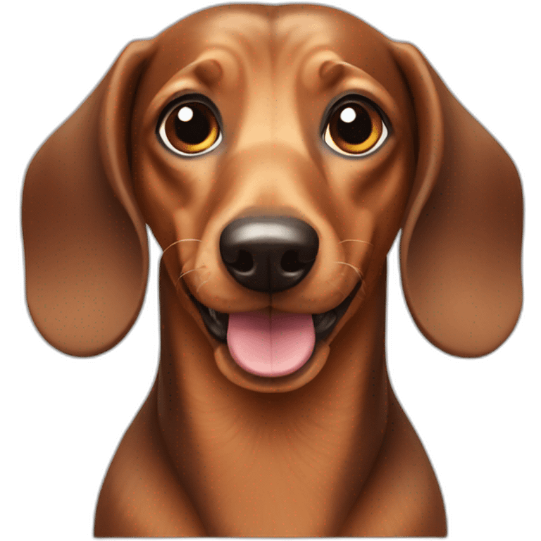 Dachshund Dog breed emoji